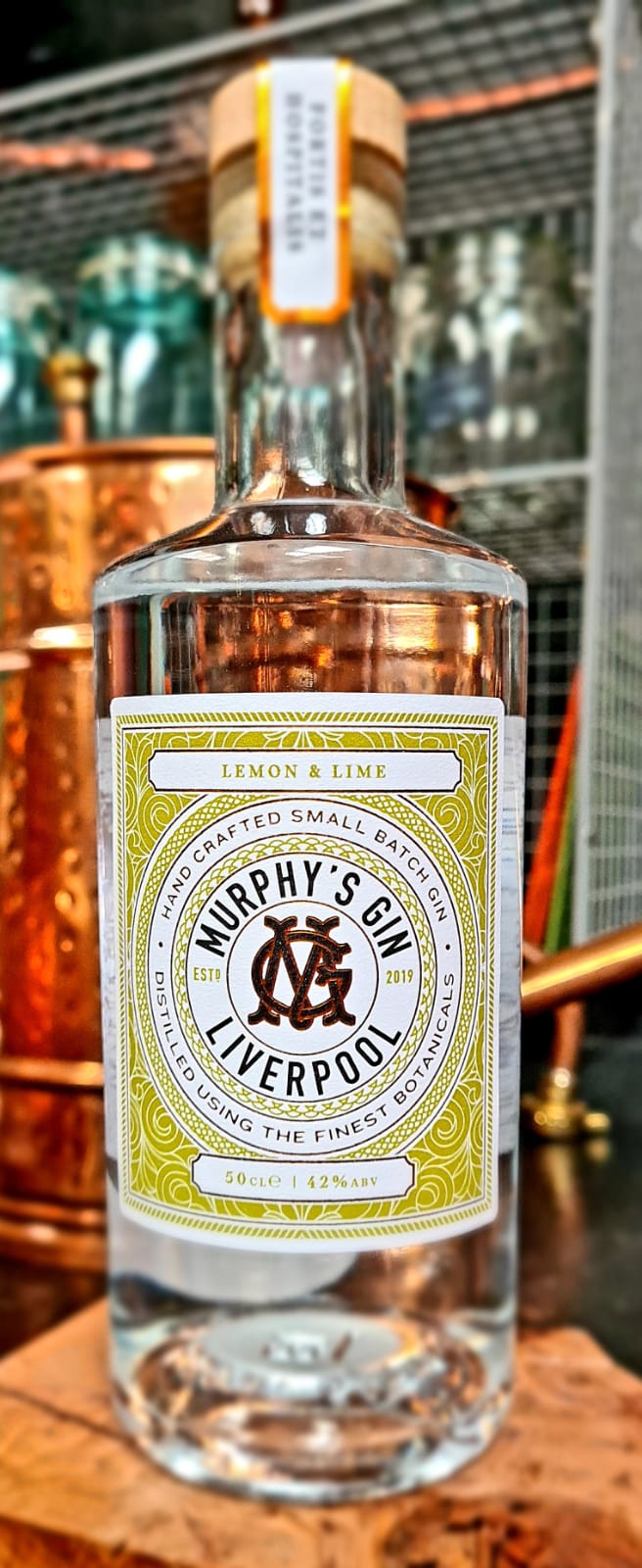Image of NEW  Murphy's Lemon & Lime Gin 50cl